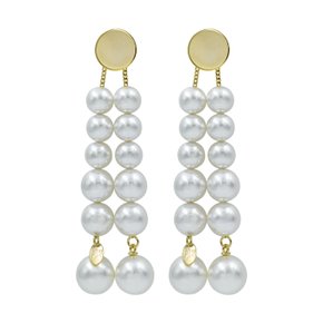 Chunky Pearl Drop Earrings 청키 펄 드롭 귀걸이