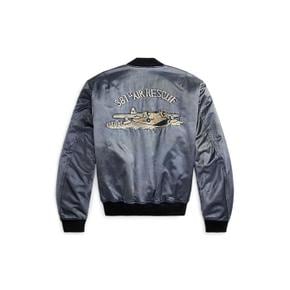 임브로이더 새틴 플라이트 재킷(MNRROTW16020187400)