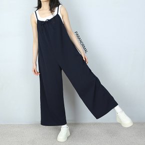 4색 고슬 셔링 나시 와이드 점프수트   _P435409160