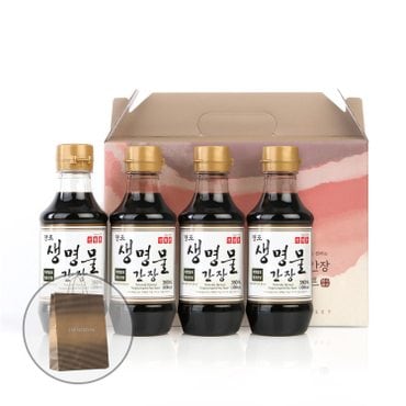 신앙촌 [쇼핑백 증정]  진 4호 양조간장 선물세트
