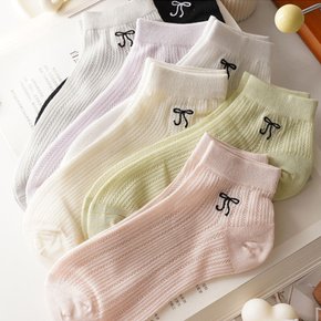 여성양말 면 단목 발목 7켤레 양말세트 ODM-SOCKS140