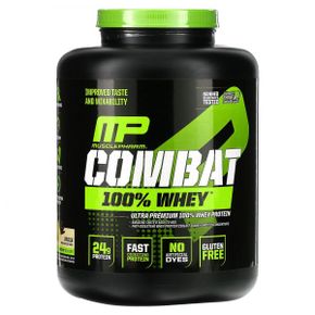 MusclePharm Combat 100% Whey 프로틴 바닐라 2269g(5lbs)