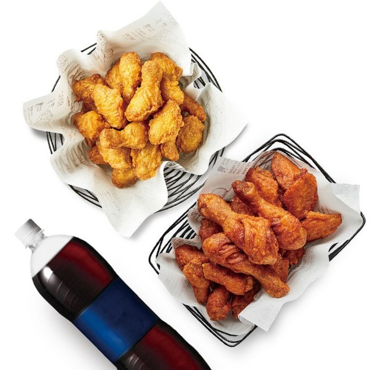 교촌치킨] 허니콤보+레드콤보+콜라1.25L, 신세계몰