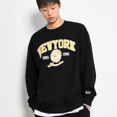 UNISEX 뉴욕 코지 맨투맨 [BLACK] / SBD1U02005-MAN