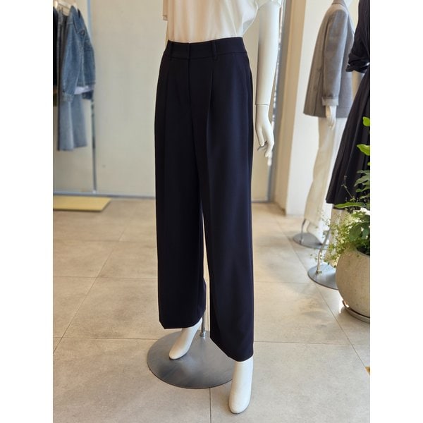 [여주점] [더 아이잗] 여성 핀턱 레귤러핏 셋업 슬랙스 팬츠(IS3M0SL752)