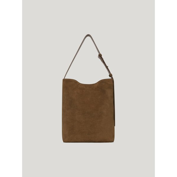 노아 스웨이드 버킷백 Noah Suede Bucket Bag_Chestnut