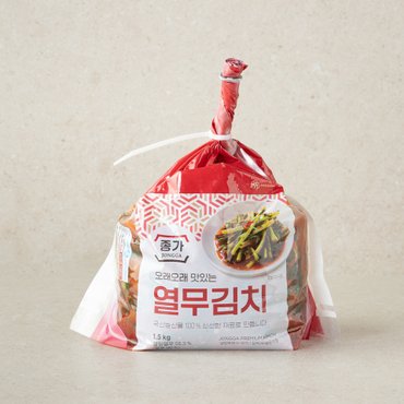 종가집 종가 오래오래 맛있는 열무김치 1.5kg