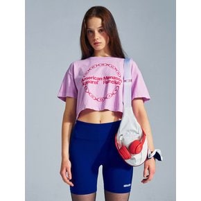 MNS x American apparel Big Circle Logo T-Shirts_Pink