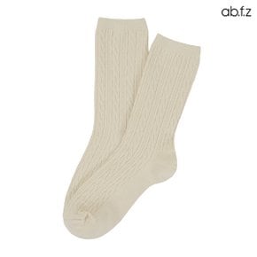 소프트 케이블 골지 니트 양말 (AFA4MA32A)