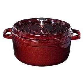 Staub 스토우브 코콧 라운드 24cm 그레나딘 레드 1102487 (40509-357-0) []