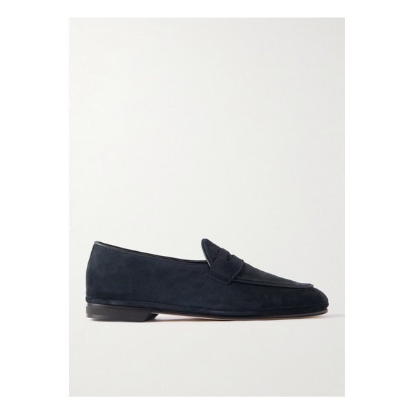 루비나찌 가죽 트리밍 스웨이드 페니 로퍼 46376663162852349