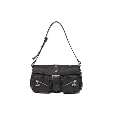 SUPERDRY 헤리티지 데님 버클백(SDFABDO08BLK)
