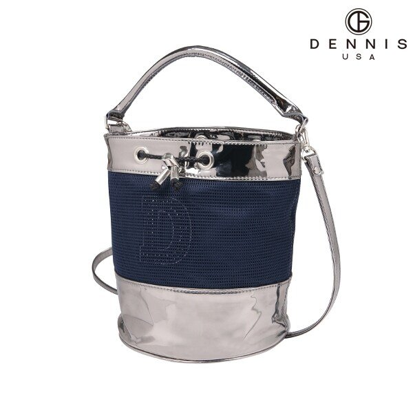 [DENNIS]여) 원형 메쉬파우치_네이비_DAIXLPO052_NY