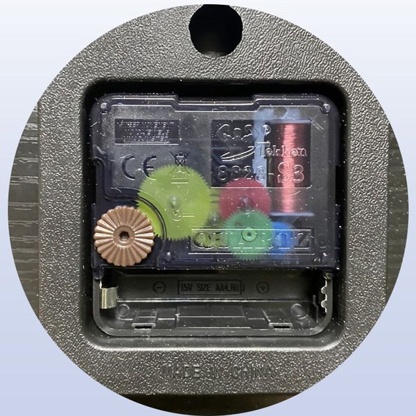 홈테리어 우드 무소음 무타공 벽시계