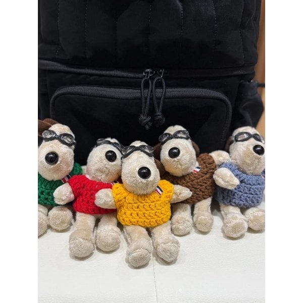 고글 강쥐 핸드 메이드  키링 시리즈_5Color