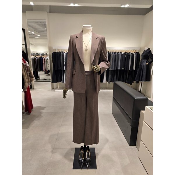 [파주점] 세트 싱글 테일러드 자켓 + 투턱 와이드 팬츠 JRBA0JK771,JRBA0SL771