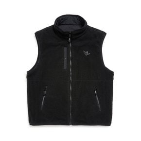 리버시블 경량 패딩(플리스) 베스트 - BLACK Z254UVT030099