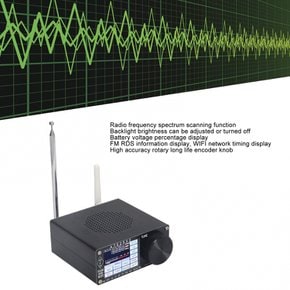 ATS25X2 2.4인치 DSP FM LW MW SW SSB 풀밴드 라디오 수신기, 컬러 터치 스크린 포함