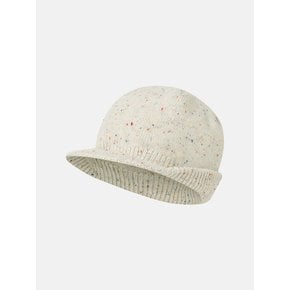 Speckle Visor Beanie Ivory