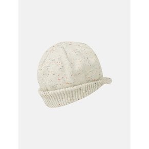 Speckle Visor Beanie Ivory