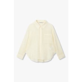 [부산점] 보브)) 시스루 스트라이프 블라우스 (7126260500)