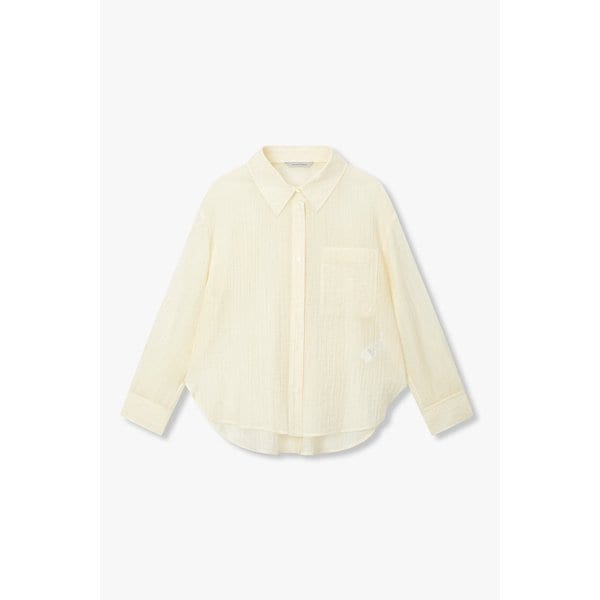 [부산점] 보브)) 시스루 스트라이프 블라우스 (7126260500)