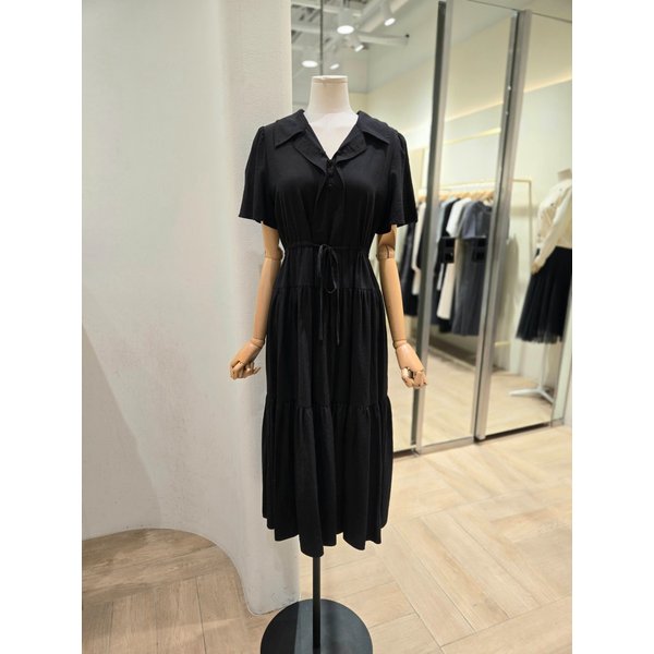 [부산점] 카라 셔링 티어드 원피스(PR2WO432)