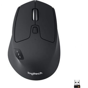 Logitech 영국 로지텍 리프트 Logitech M720 Triathlon MultiDevice Wireless Mouse Bluetooth USB Unifyi