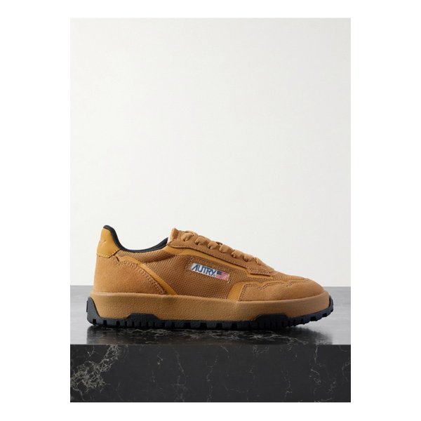 오트리 와일드페이스 스웨이드 트리밍 메시 스니커즈 브라운 1647597353242831