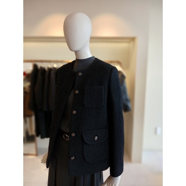 [여주점] 씨씨콜렉트 플랩포켓칼라리스하프자켓 E254msf136