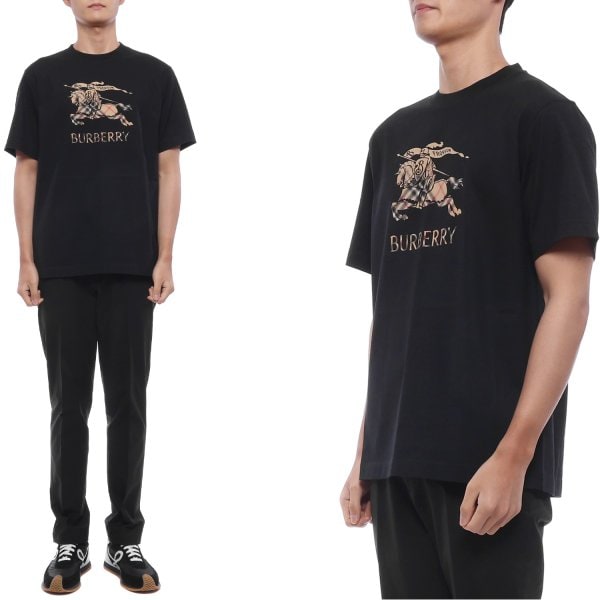 [부산점] 26SS 남성 EKD 프린트 반팔티셔츠 (8119013 BLACK 26S)