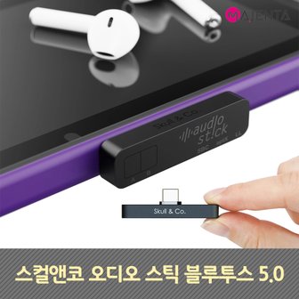 MAJENTA 스컬앤코 닌텐도 스위치 oled 라이트 오디오 스틱 블루투스 5.0