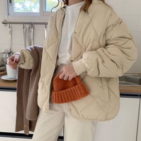 설린 다이아몬드 퀼팅 패딩 점퍼_P350763888