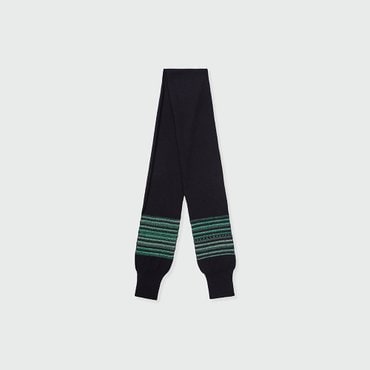 EENK ZIET Stripe Point Muffler - Navy Multi