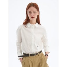 올리브데올리브 [On-line exclusive] 슬림핏 기본 자수 셔츠 OH5XB180