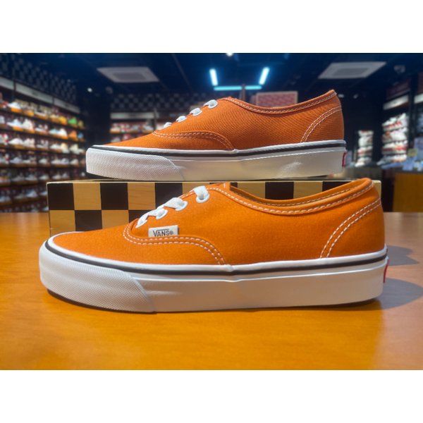 [여주점] (남여공용) 스니커즈 어센틱 컬러 띠어리 (오렌지) (VN000D6G52K)