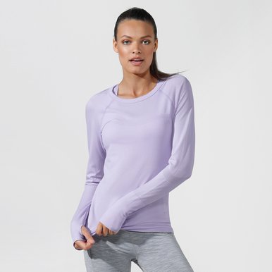 Comfort Seamless Long Sleeve Top [022050]-VIOLET