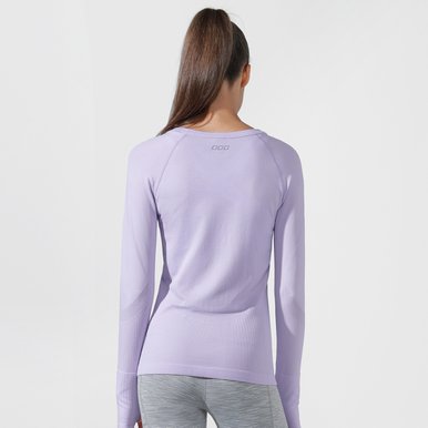 Comfort Seamless Long Sleeve Top [022050]-VIOLET