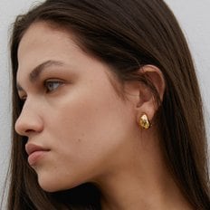 bumpy dewy earring - gold