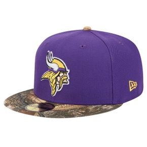 [해외] 1080290 NFL [미네소타 바이킹스] Purple Active TwoTone Camo 59FIFTY Fitted Hat