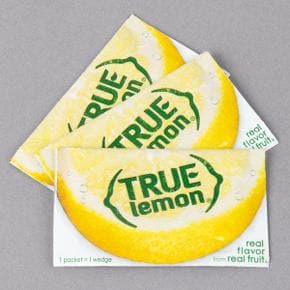 미국직구 True Citrus 트루시트러스 무가당 레몬믹스 소포장 0.8g 500입