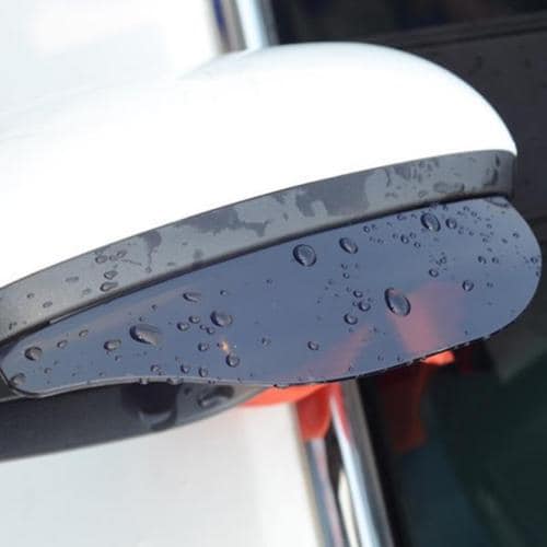차량 사이드 비 커버 장마 소나기 레인 빗물 보호 가드 백미러 자동차 다용도 X ( 2매입 )
