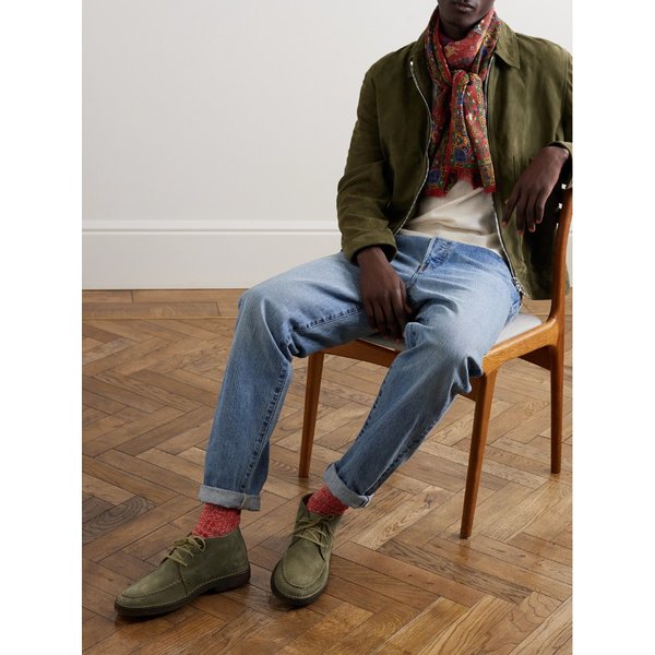 드레익스 크로스비 스웨이드 척카 부츠 1647597309963488