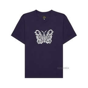 SS25 남성 숏슬리브 크루넥 티셔츠 QV433B EGGPLANT _SSG