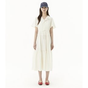 카라 셔링 티어드 원피스 (PR2WO432)