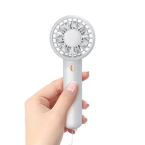 휴대용 미니 선풍기 / 듀얼팬 핸디팬 핑크