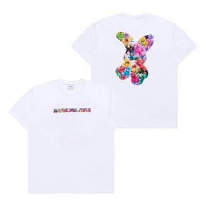 BEAR DOLL FUZZY RABBIT SHORT SLEEVE T-SHIRT WHITE 베어돌퍼지레빗 SSABDF-WHT