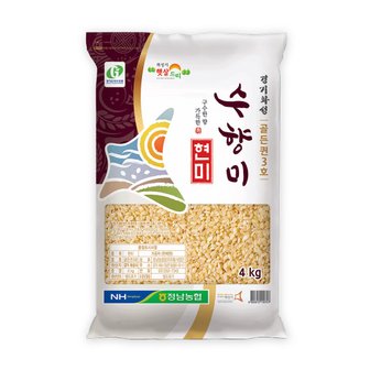 참쌀닷컴 화성 정남농협 골든퀸3호 수향미 현미 4kg