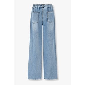 [부산점] 보브)) 벨트 포인트 와이드 데님 팬츠 (7126255100)