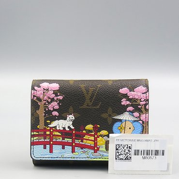 LOUIS VUITTON 고이비토 중고명품 루이비통 빅토린 비비엔 반지갑  K41116LV